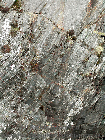 HRS 5242 Slate cleavage and lateral folding and stresses 2004