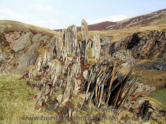 HRS 5248 Slate at Cwmorthin 2004