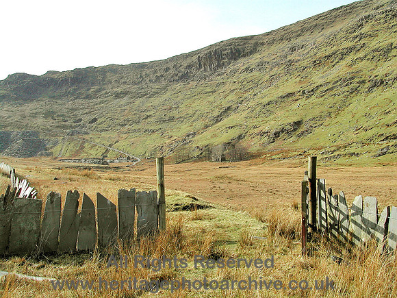 HRS 5259 Course of tramway N end of Cwmorthin near Conclog 2004