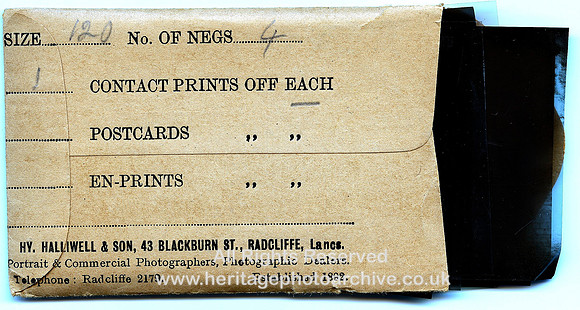 HRS 5322 Harry Halliwell film packet