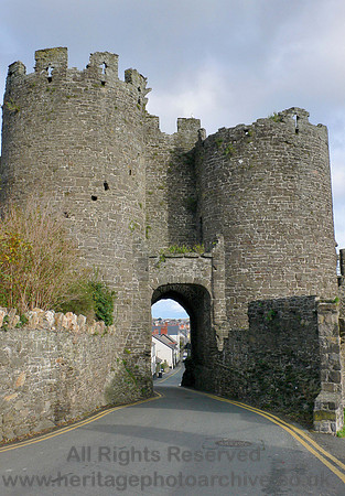 HRS 213 Conwy Castle from St Agnes Rd Nov 2006
