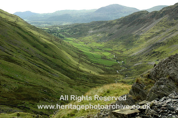 HRS 651 Croesor Valley from top of incline