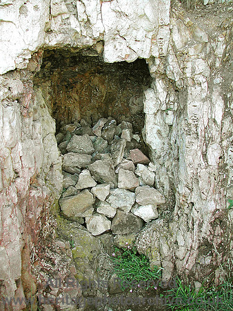 HRS 4255 Great Orme, Cave widened by mining  2002