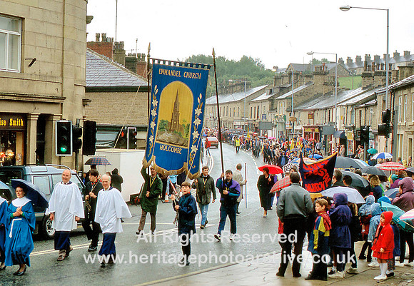 HRS 4025 Ramsbottom Whit Walks 1980s
