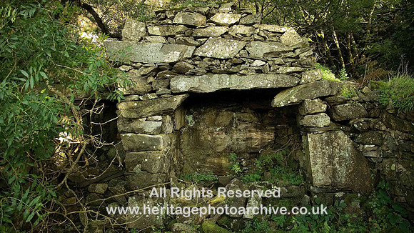 HRS 5332 Brynrefail, Tyn-y-drywel farmhouse 2008