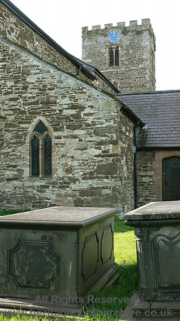 HRS 5403 Conwy church, tombs 2007