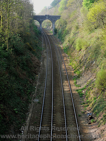 HRS 5406 Railway cutting, Conwy 2007