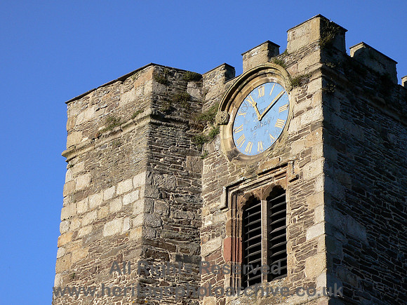 HRS 5417 Conwy, church clock 2007