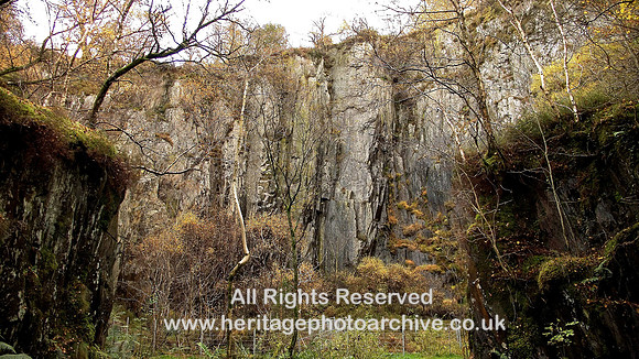 HRS 5476 Cornel Quarry,  view south from entrance 2009