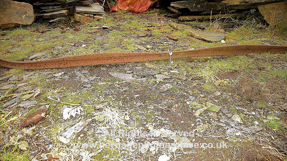HRS 5478 Cornel Quarry,  Wrought-iron quarry rail 2009