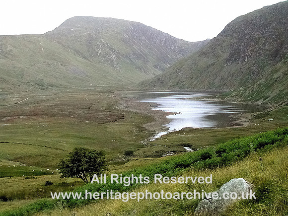 HRS 5526 Llyn Eigiau view towards SE 2008