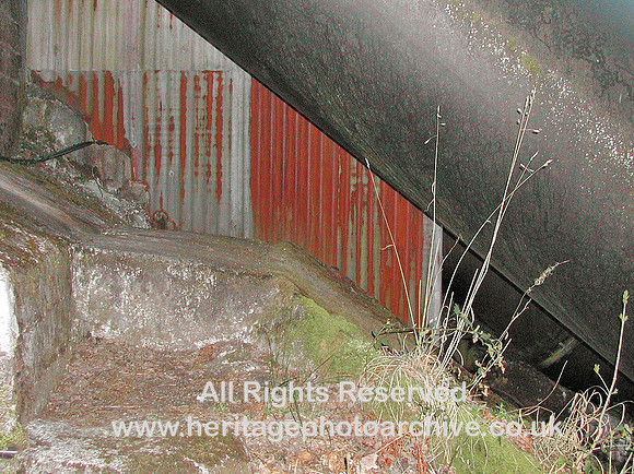 HRS 5578 Dolgarrog, Steepness of pipeline 2004