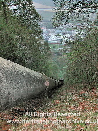 HRS 5579 Dolgarrog, Pipeline and aluminium works 2004