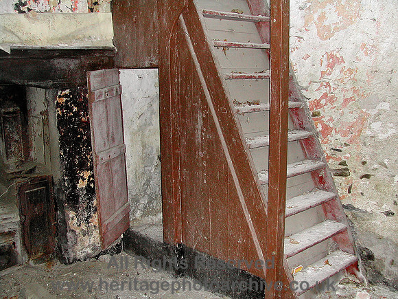 HRS 5934 Graig Conwy, stairs 2003