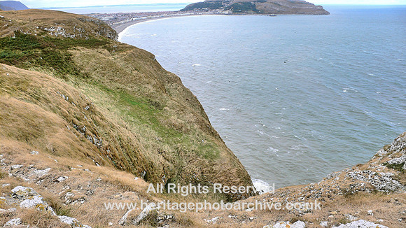 HRS 6004 Meltwater channel from left to right Gt Orme in background 2006