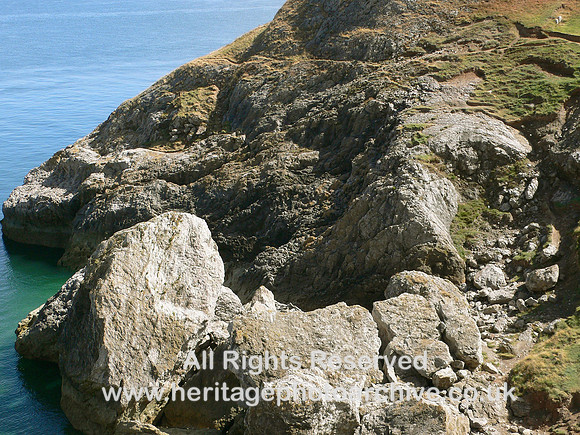 HRS 6006 Little Orme, Huge detached blocks or glacial erratics 2006