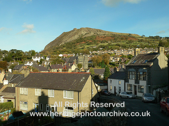 HRS 6032 Llanfairfechan, View across town 2008