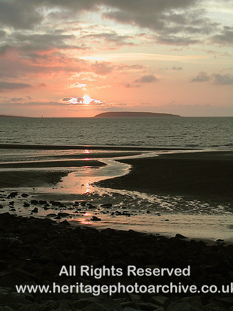 HRS 4616 Puffin Island sunset 2004