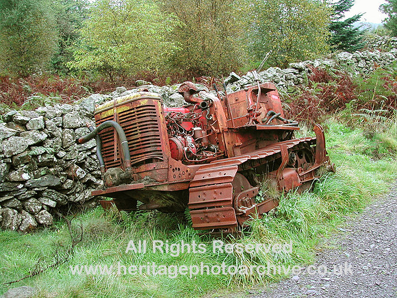 HRS 6057 Gwydyr, Pen-yr-allt Isaf, Tracked vehicle 2008