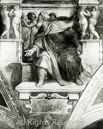 Michelangelo, Prophet Ezekiel 1508-10
