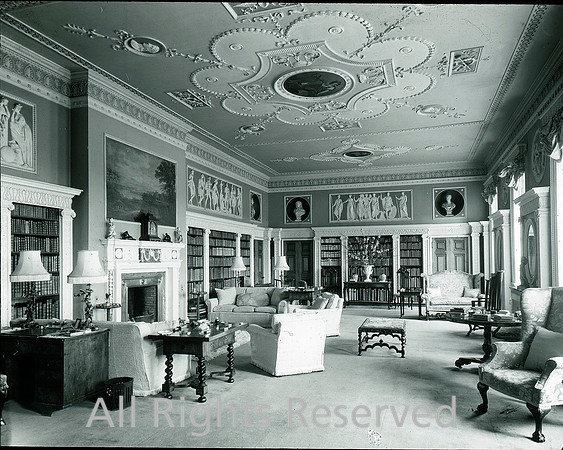 Kelso, Mellerstain House - Library