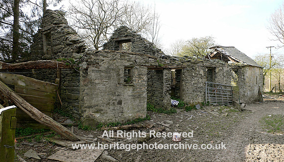 HRS 6064 Blaen y Wergloedd, longhouse, Llansannan 2007