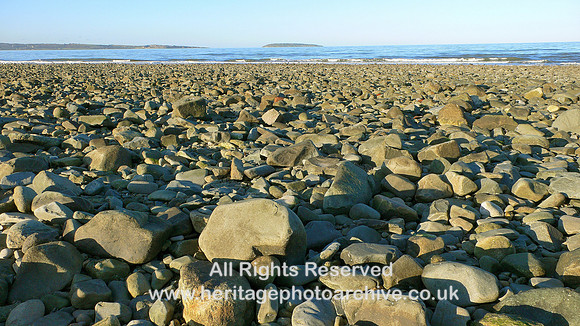 HRS 6070 Llanfairfechan beach looking towards Puffin Island 2008
