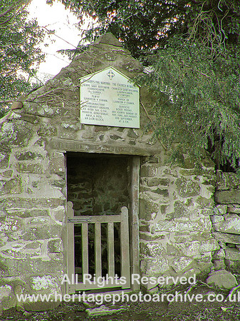 HRS 6081 Llanrhychwyn church lychgate 2004