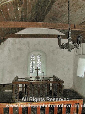 HRS 6082 Llanrhychwyn chapel interior 2004