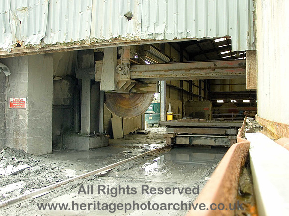 HRS 6112  Manod quarry slate cutter 2008