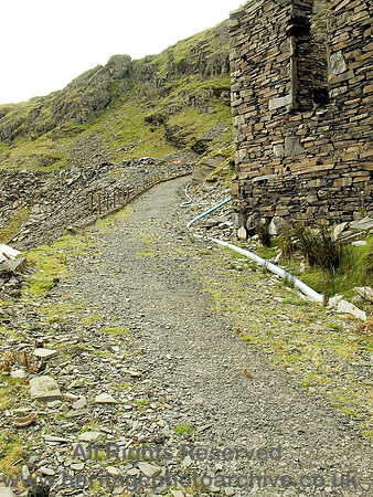 HRS 6118 Manod WW2,  Secret Art Repository entrance 2008