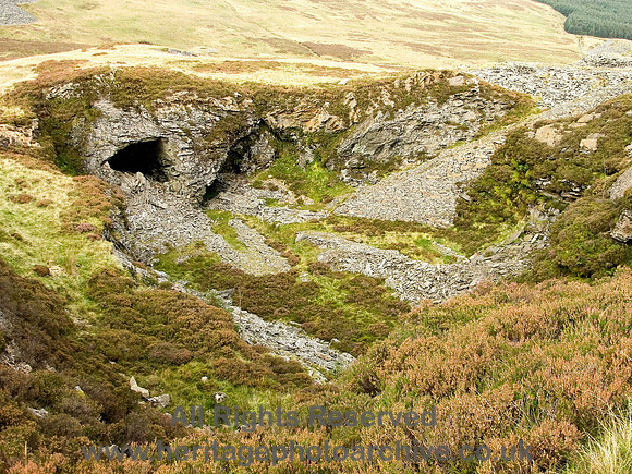 HRS 6119 Manod, Underground quarry near Manod 2008