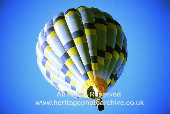 HRS 724 Sabden, Pendle, hot air balloon firing 1996