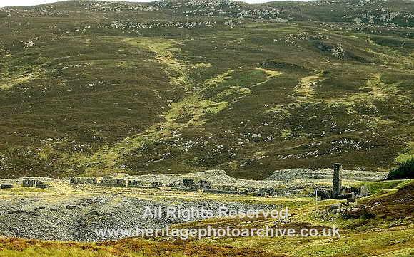 HRS 6122 Rhiw bach quarry and chimney 2008