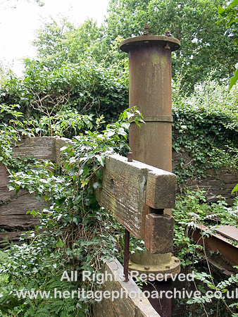 HRS 6186 Nantlle, Dorothea beam engine outside pipework 2008