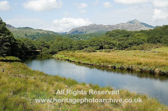 HRS 6195 Afon Glaslyn below bridge 2008