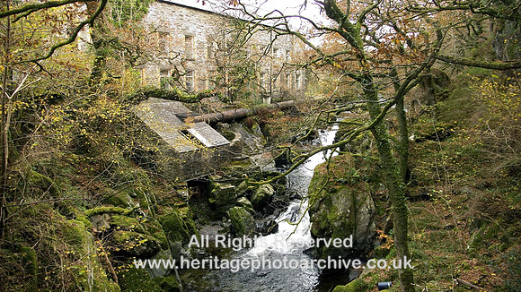 HRS 6226 Penmachno woollen mill and turbine house 2007