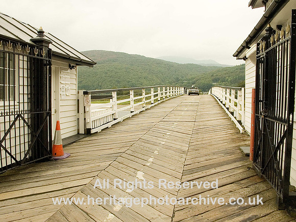 HRS 6251 Penmaenpool toll bridge and car
