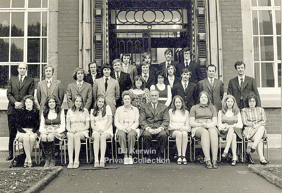 Radcliffe Secondary Modern School, Teachers c1973-4