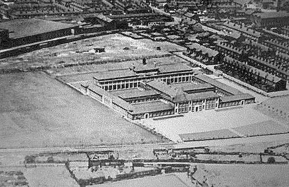 Aerial Shot of Radcliffe Secondary Modern c1935