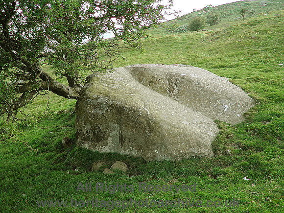 HRS 6305 Unusual stone, Maen-y-bardd, Roewen 2005