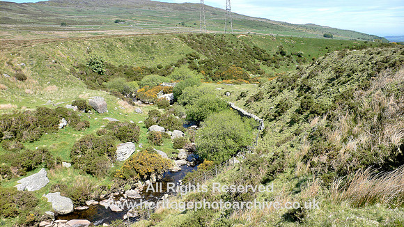 HRS 6379 Event basin,100 yds from top shots drainage channel looking North