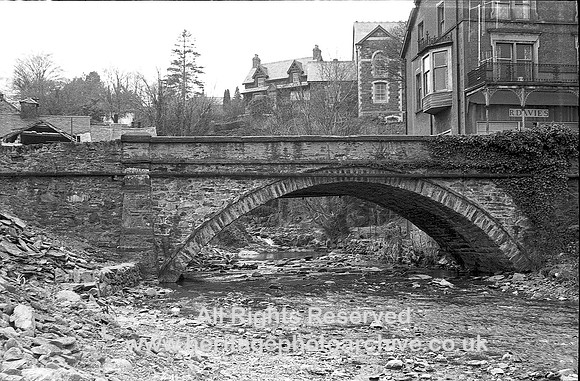 HRS 6391 Trefriw bridge c1970s