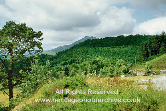 HRS 6394 Cyffty Mine area Moel Siabod on horizon 1990s