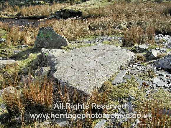 HRS 6422 Rock cannon Cwm Eigiau 2004
