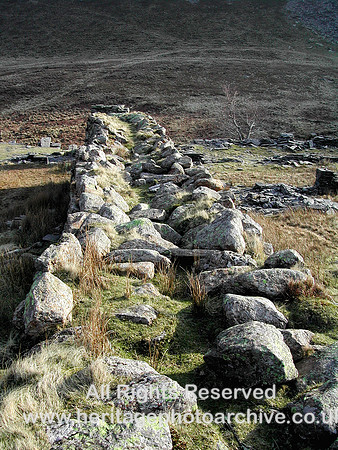 HRS 6426 Waterwheel launder, Cwm Eigiau Quarries 2003
