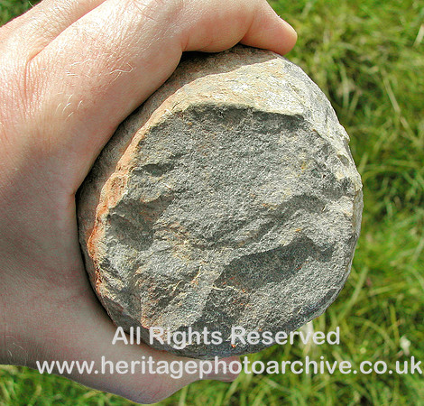 HRS 6434 Round object from moor above Trefriw 2004