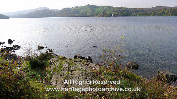 HRS 7368 Coniston Water - ice-smoothed rock