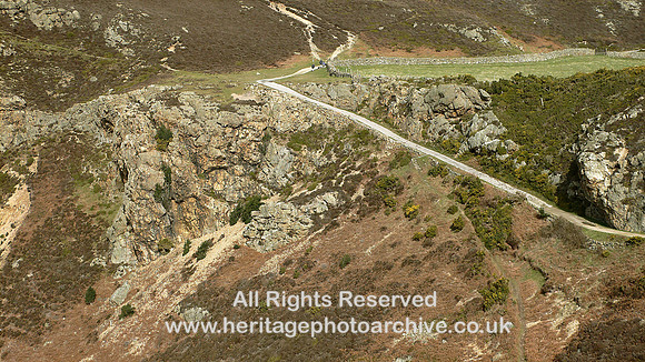 HRS 6532 Sychnant Pass, site of waterfall 2006