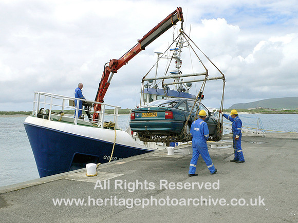 HRS 6543 Car for Fair Isle, Sumburgh 2006